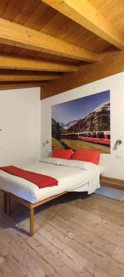 Le Stanze Del Trenino Rosso Bed & Breakfast Tirano Dış mekan fotoğraf