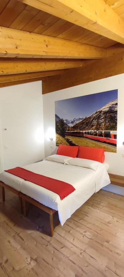 Le Stanze Del Trenino Rosso Bed & Breakfast Tirano Dış mekan fotoğraf